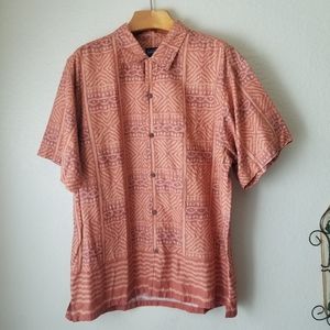 Patagonia Geometric Art Aztec Button Down Shirt XL